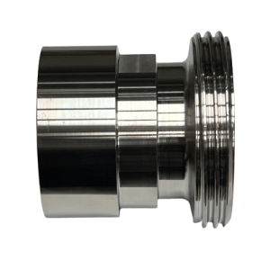 Adattatore IBC S60x6 > DN50 (Rd78x1/6") Filetto maschio Milk - SS (EcoLine)