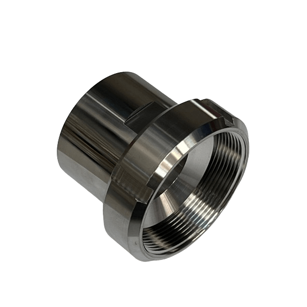 IBC Adapter S60x6 > 2"1/2 binnendraad - RVS (EcoLine)