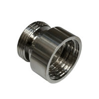 IBC Adapters S60x6 met SMS (DIN1145) - RVS (EcoLine)