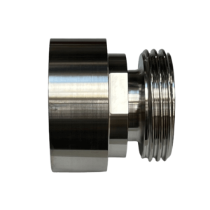 IBC Adapter S60x6 > SMS 32 (Rd48 x 1/6") - RVS (EcoLine)