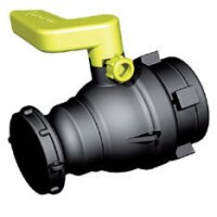 Válvula de bola S80x6 (DN50) con 2 "BSP + Camlock