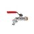 Roter MT® Messing Kugelauslaufhahn - Wasserhahn mit Quickconnector - Type 4142